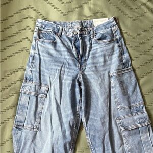 American Eagle Outfitters Relaxed Fit Light Blue Jeans